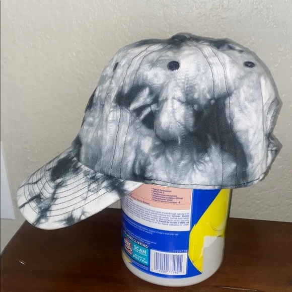 Adidas Black and White Tie-Dye Cap - Picture 3 of 5